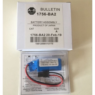 ใหม่ original AB แบตเตอรี่ 1756-BA2 Allen Bradley PLC แบตเตอรี่ลิเธียมพร้อมปลั๊ก