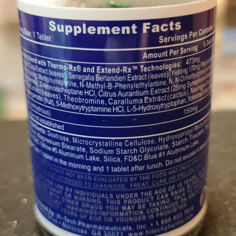 Lipodrene Elite 90 Tablets Fat Burner massx3 ThaiPick