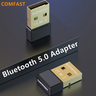 Comfast Usb อะแดปเตอร์รับส่งสัญญาณบลูทูธ 5 . 0 รองรับ Windows 7 / 8 / 10 สําหรับ Pc Laptop Keyboard ( CF-B-02)