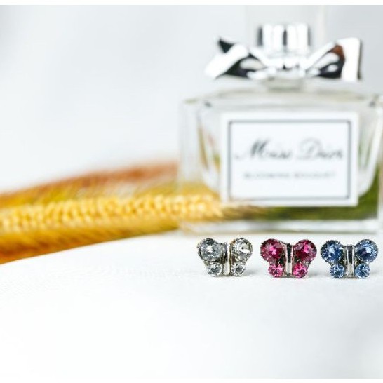 ต่างหูสำหรับผิวแพ้ง่ายและเด็ก นำเข้าจากU.S.A ต่างหู ตุ้มหู ต่างหูออกงาน ต่างหูเพชร เครื่องประดับ noo