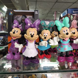 โมเดล มินนี่ เม้าส์  Model Minnie Mouse ถอดเสื้อ รองเท้า โบว์ได้