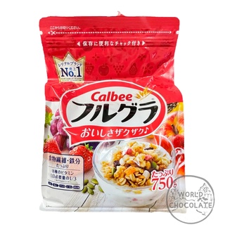 Calbee Granola ซีเรียลธัญพืชกราโนล่า 750g.