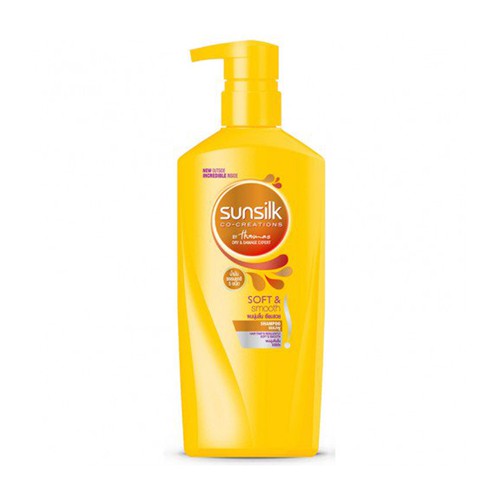 Sunsilk Shampoo Soft & Smooth Yellow (450 ML) Shopee Thailand