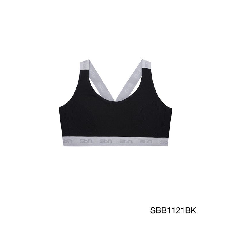 Sabina เสื้อชั้นใน Sport Bra รุ่น Sbn Sport รหัส SBB1121 สีดำ 34B