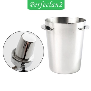 ✨พร้อมสต็อก✨Utility Durable Dosing Cup, Stainless Steel Coffee Dosing Cup, Powder Feeder Part, for 51mm Espresso Machines, DIY Tools[PERFECLAN2 Stocked]