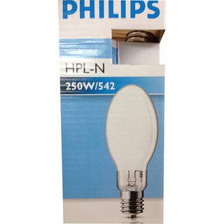 หลอดไฟ Philips HPL-N หลอดแสงจันทร์ ฟิลิปส์ 125W / 250W / 400W 1หลอด ส่งฟรีพร้อมใบกำกับภาษี