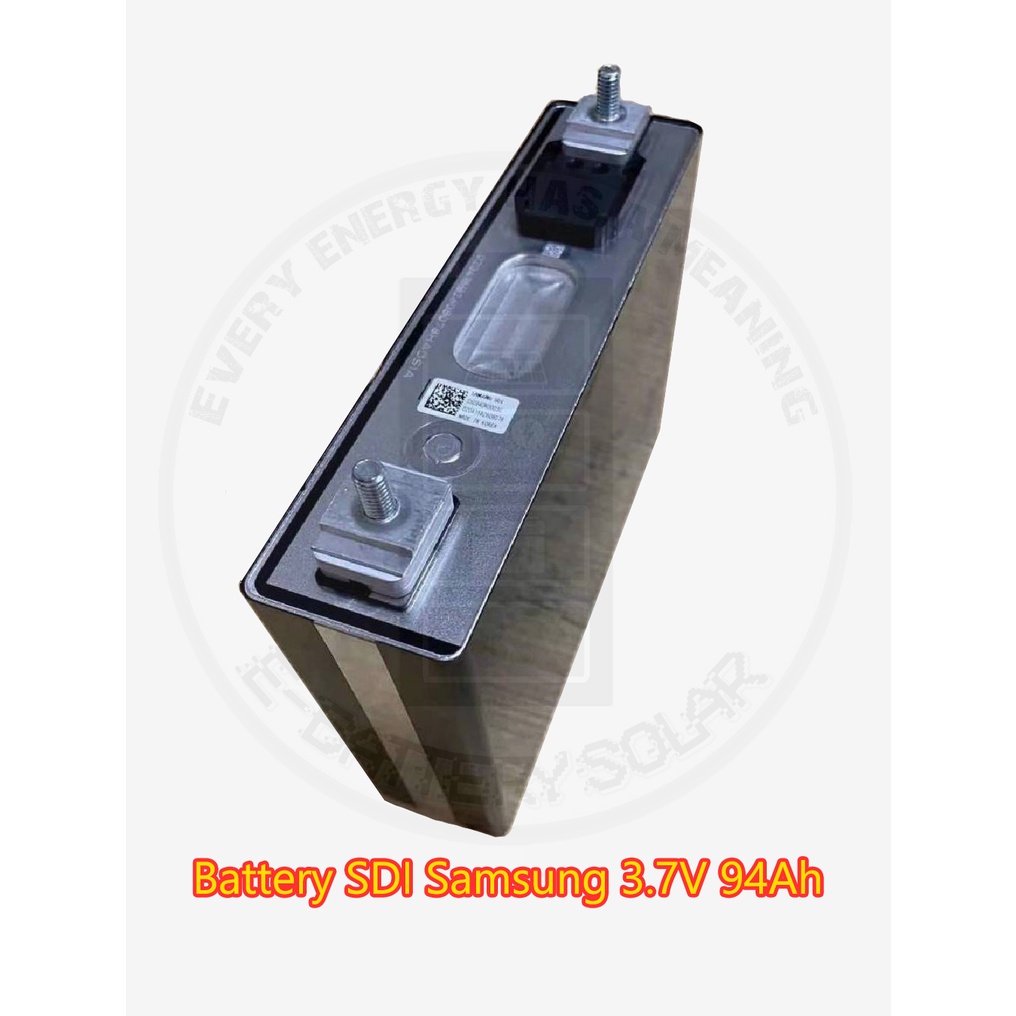 Battery Samsung SDI NMC 3.7V 94Ah (แถมน็อตและบัสบาร์ทองแดง)