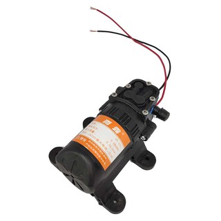 SANYO เครื่องปั๊มน้ําไฟฟ้าแรงดันสูง 12v 70PSI 3.5 ลิตร สีดํา