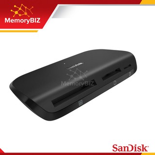 SanDisk ImageMate® Pro USB-C Card Reader (SDDR-A631-GNGNN) ตัวอ่านการ์ดรีดเดอร์ 3ช่อง MicroSD, SDCard, CF Card Synnex