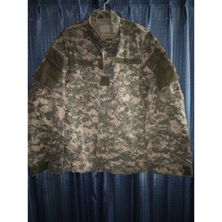 เสื้อทหาร US ARMY ขนาด LARGE SHORT ลายพรางดิจิตอล ACU COAT ARMY COMBAT เสื้อทหารอเมริกา เสื้อสงคราม  สภาพผ้าสวยงาม 90%