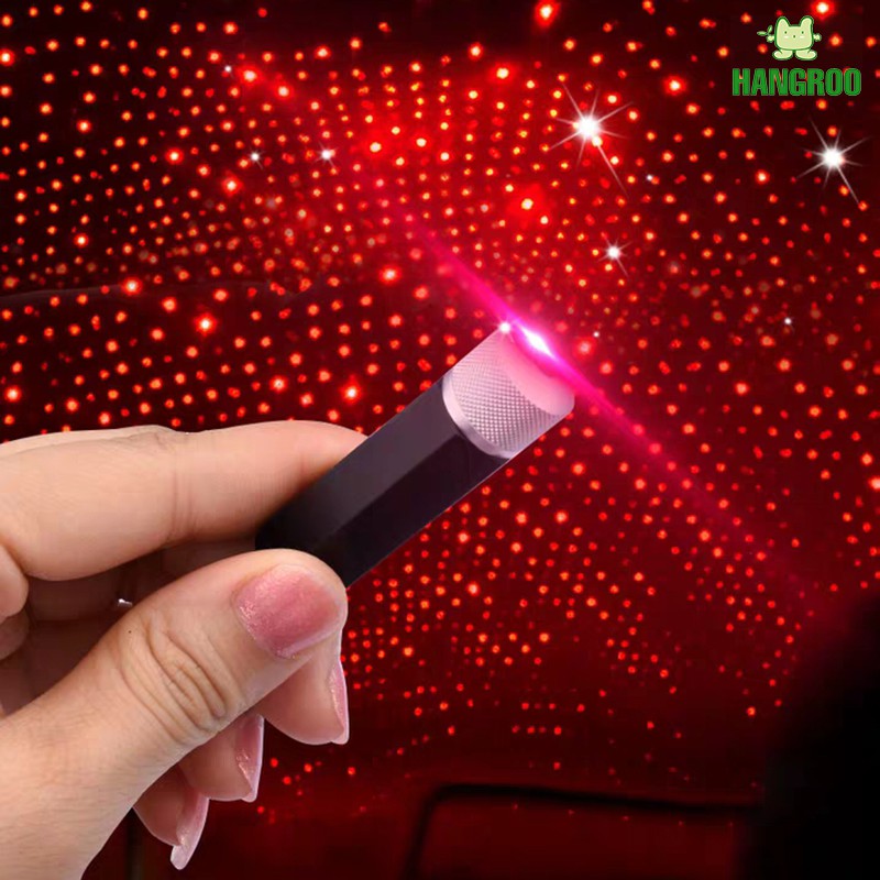 HANGROO H105 เลเซอร์ปาร์ตี้ Laser party USB ใช้ตกแต่งบรรยากาศ งานปาร์ตี้ ในรถ ในห้องนอน ปรับจุดแสงได้
