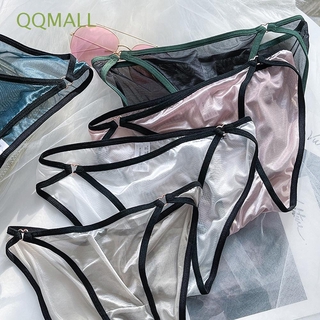 Qqmall กางเกงชั้นในจีสตริงแฟชั่นระบายอากาศสําหรับผู้หญิง
