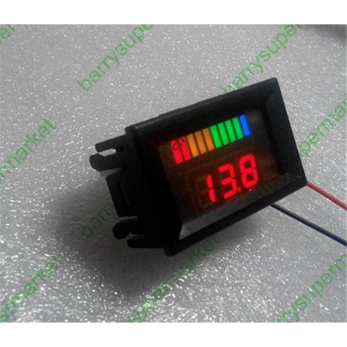 ◄▣  1PC/5PCS Battery tester Discharge voltage Indicator meter capacity Tester voltmeter Electric Veh