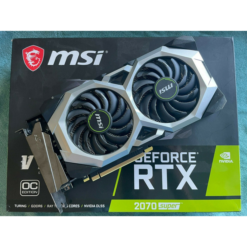 Brand New MSI-GeForce-RTX-2070-Super-Ventus-OC-8GB - fbswfd1aaw - ThaiPick