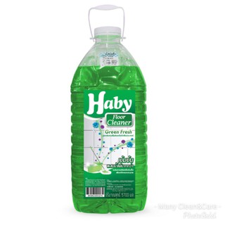 น้ำยาถูพื้น (Green Fresh)Haby ขนาด 5700 มล