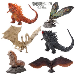 ก็อตซิลล่า🦖🦖🦖🦇 Godzilla ยกเซ็ต 6 ตัว  งานใหม่ล่าสุด ความยาว 11 cm  งานสวยมือ 1  💥พร้อมส่งจากไทย🎉🔥🛒🎊