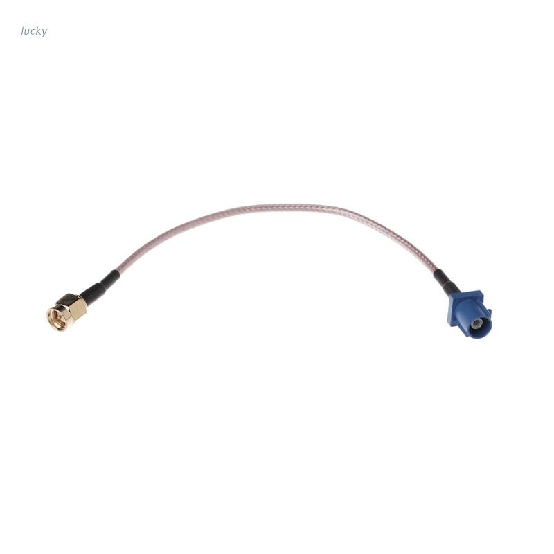 lucky* Fakra C Adapter Plug to SMA Male GPS Antenna Extension Cable RG316 Pigtail