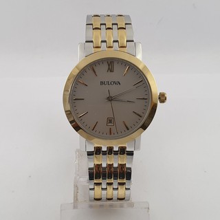 นาฬิกา BULOVA MENS 98B221 QUARTZ พร้อมกล่อง (สภาพดี)  ของแท้