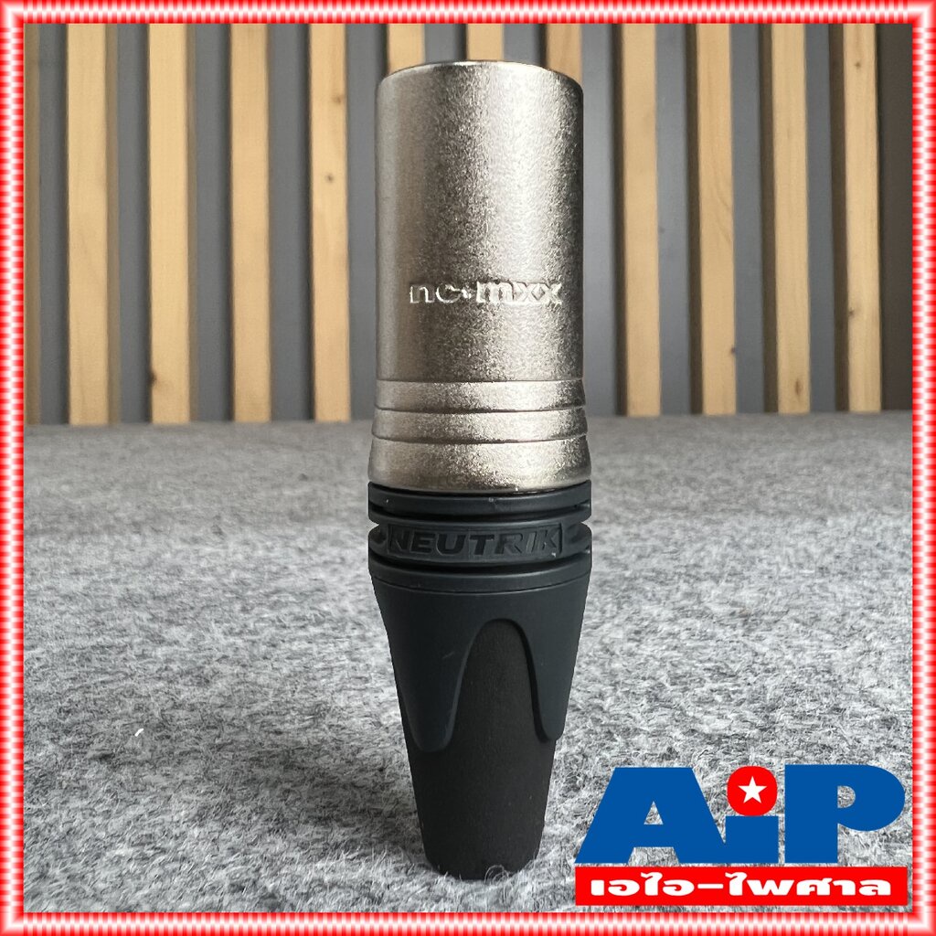 ตัวสีเงิน แพ็ค8ตัว NEUTRIK ของแท้ NC-3MXX CANNON XLR ตัวผู้ NC3MXX แคนนอนตัวผู้ สำหรับเข้าหัว สายสัญญาณ NC 3 MXX เอไอ...
