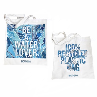 biotherm tote bags กระเป๋าผ้าใบใหญ่