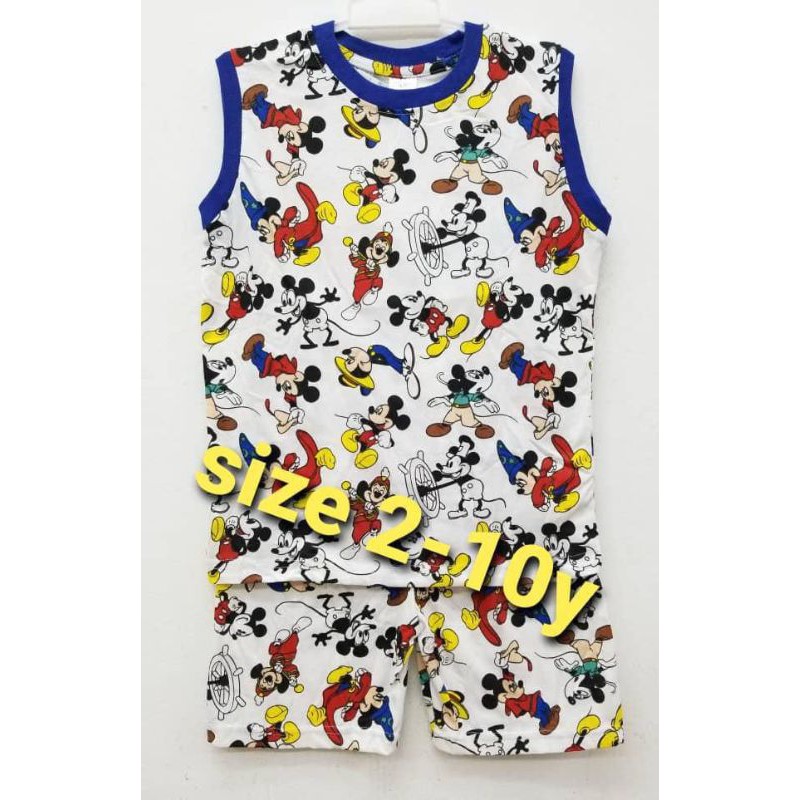 เสื้อกล้าม playset kids 2 - 10y