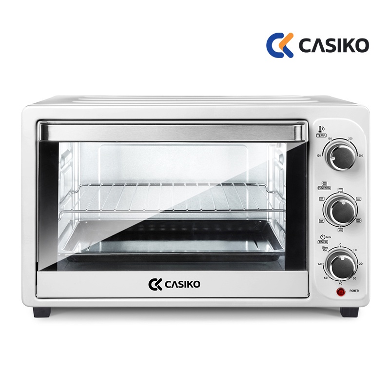 CASIKO เตาอบ 35 ลิตร รุ่น SW 3500 เตาอบขนม เตาอบอาหาร ตู้อบ เตาอบไฟฟ้า