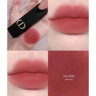 ลิปสติก Dior รุ่นใหม่ เนื้อแมทแน่นๆ ROUGE DIOR FOREVER dior 720 /626 /200/558/442 ลิปแมท