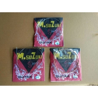 สายพิณ 3 สาย ครบเซท 1-2-3 #Suzuki ของแท้!! ดีดง่าย ไม่เจ็บนิ้ว