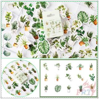 ❉ Green Life Sealing สติ๊กเกอร์ ❉ 45Pcs/Box DIY Diary Scrapbooking Decals สติ๊กเกอร์