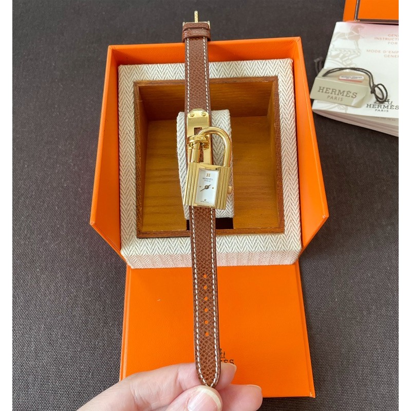 Hermes Kelly Watch ของแท้ สภาพสวย🤎