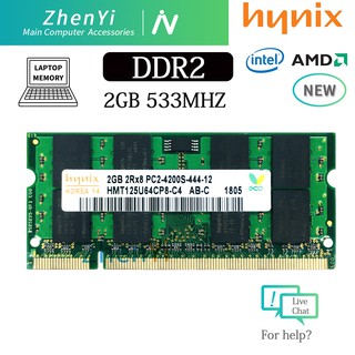 2GB PC2-4200S DDR2 533MHz 200Pin 1.8V SODIMM Laptop Notebook Memory For Hynix AD22