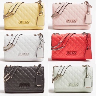 รุ่นคลาสสิก ❤️Guess Elliana Convertible Flap Over Crossbody ของแท้ 💯 พร้อมส่ง