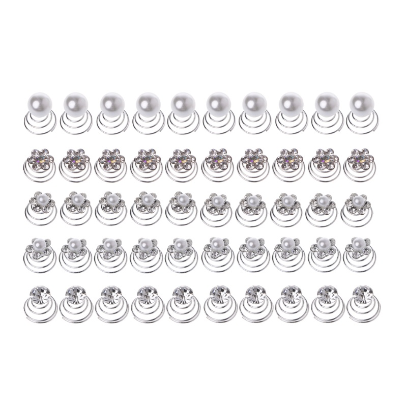 ที่ดีที่สุด 10 ชิ้น Classy คริสตัลเกลียว Twist คลิป Tiara ผม Pins สําหรับโอกาสพิเศษ