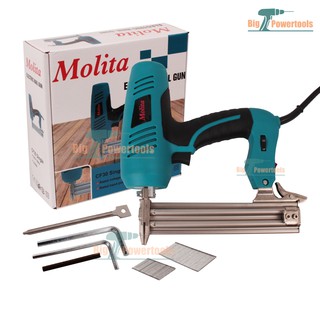 Molita เครื่องยิงแม็กไฟฟ้า ตะปูไฟฟ้า ขาเดี่ยว F30 ปรับรอบได้ 6 ระดับ 3000W เป็นรุ่นใหม่