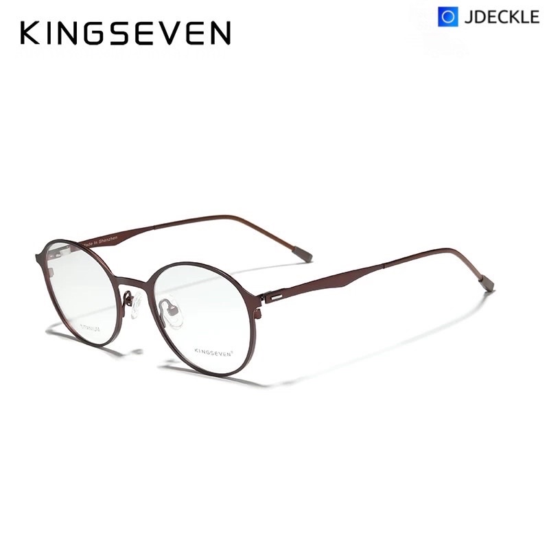 สินค้าคลัง กทม แว่นกรองแสงสีฟ้า KINGSEVEN รุ่น 9620 กรอบไทเทเนียม Super Blue Block กรองแสงสีฟ้า 95%กันUV ราคา ถูกที่สุด ดีลบีเคเค แกลเลอรีภาพที่ 9