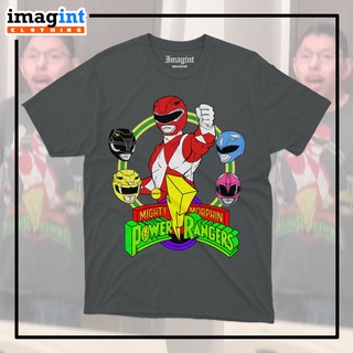 เสื้อยืด พิมพ์ลาย Power RANGERS VIRALสามารถปรับแต่งได้