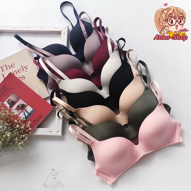 **E01 บราไร้โครง SOFT BRA เสื้อชั้นใน​ ไร้โครง มีฟองดันทรงในตัว ผ้านุ่มใส่สบาย งานสวยเนียนเฉียบ #เรียบ