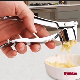 [sGUMO] Garlic Press Crusher Mincer Peeler Squeeze Cutter Stainless Steel Ginger GHY