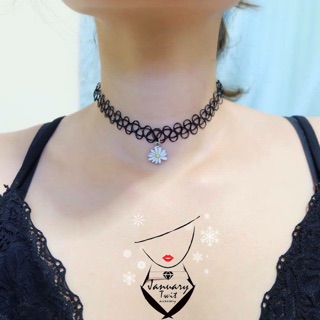 Choker แทททูจี้ดอกเดซี่