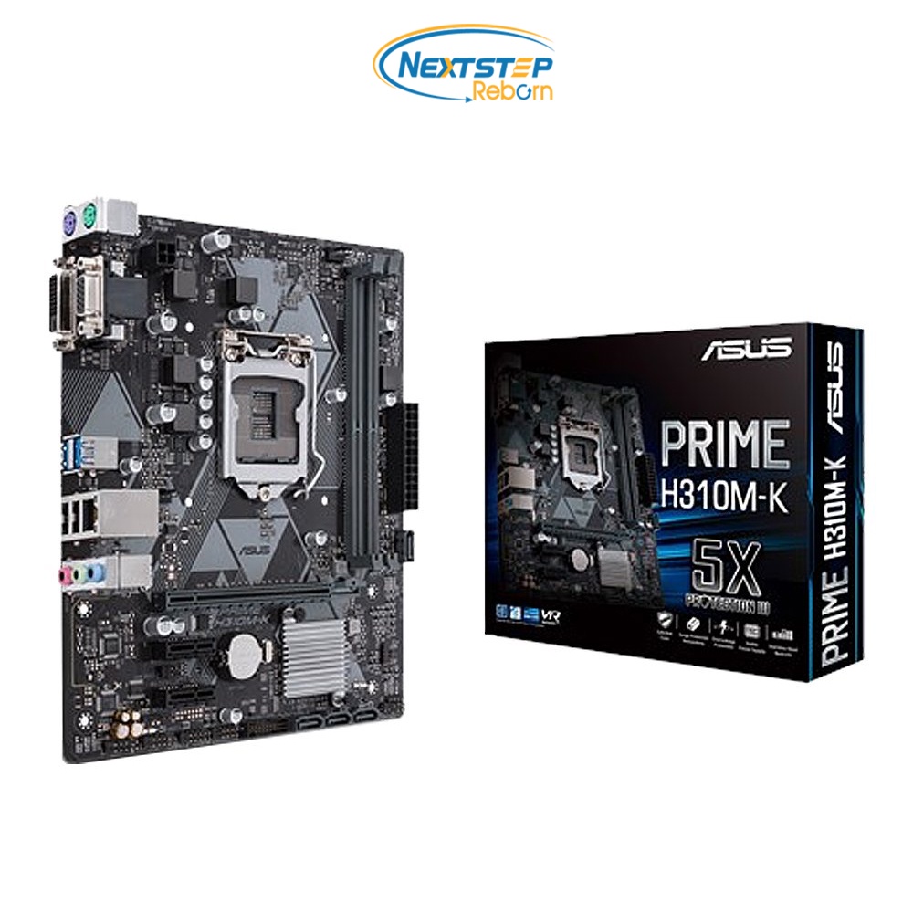 Asus Mainboard PRIME-H310M-K-R2.0 LGA 1151 GEN 8 GEN 9 ของใหม่ประกันศูนย์