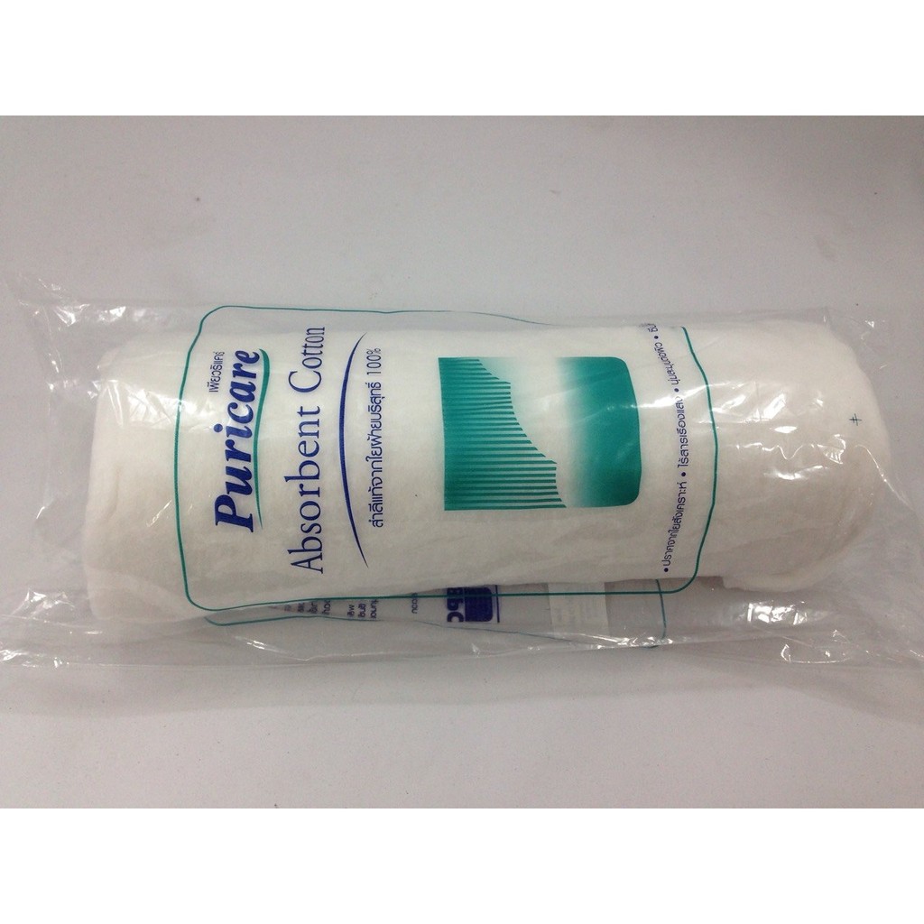 Puricare-สำลีม้วน 200 กรัม สำลีแผ่นแบบม้วน