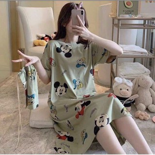 ชุดนอนกระโปรง/เดรส ฟรีถุงผ้า 59 บาท