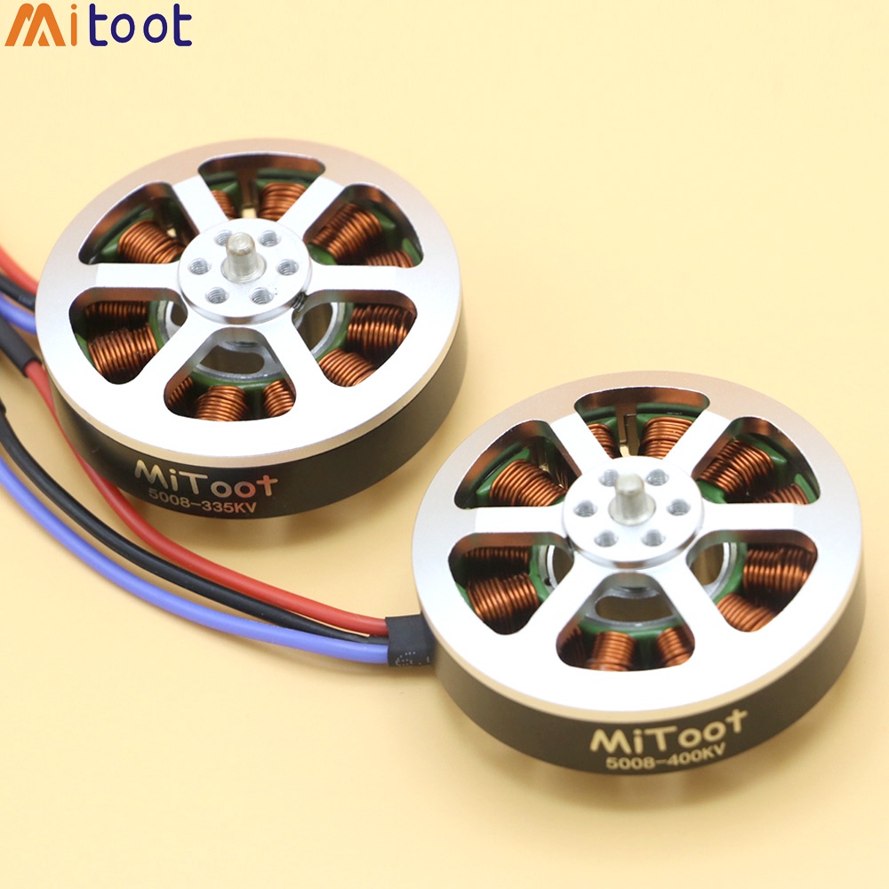 มอเตอร์โดรนบังคับ ไร้แปรงถ่าน 5008 335KV 400KV สําหรับโดรน 1555 1755 Quad T960 T810