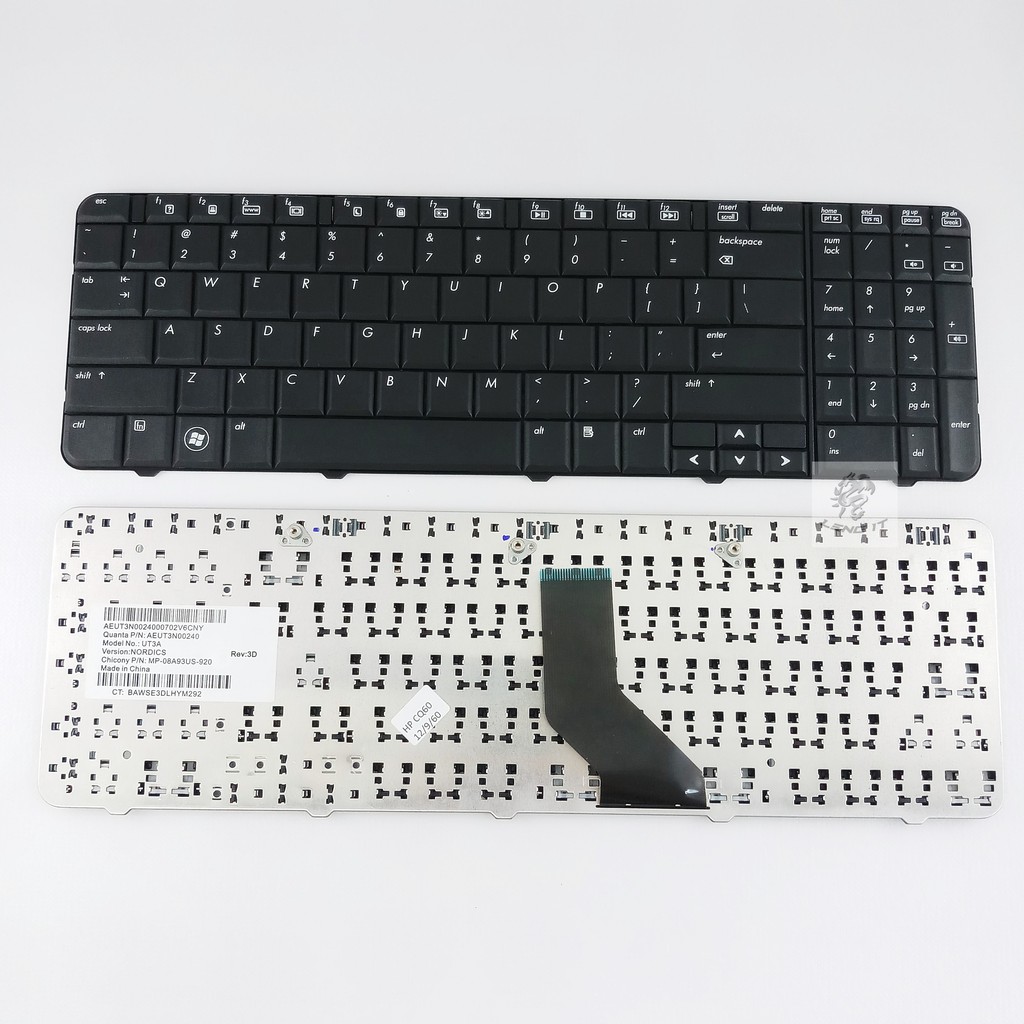 HP/COMPAQ คีย์บอร์ดโน๊ตบุ๊ค KEYBOARD CQ60