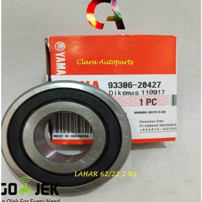 BEARING 62/22 LAHAR 62/22 LAHER 62/22 KLAKER 62/22 BEARING 6222 2RS claraau70 มาซื้อ
