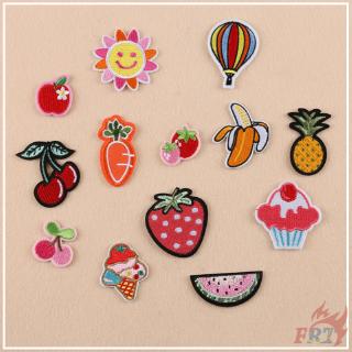 ตัวรีดติดเสื้อ ลายต่างๆ 1 ชิ้น（☸ INS - Fruits Patch ☸）
