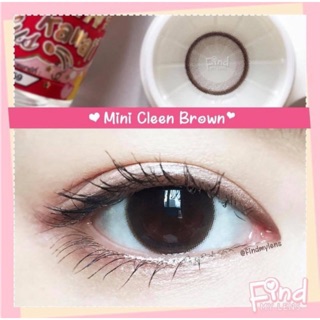 คอนแทคเลนส์ Kitty Kawaii Mini Cleen(Brown,Black) ค่าสายตา 0.00 ถึง -5.00