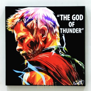 Thor #3 ธอร์ เทพเจ้าสายฟ้า Marvel มาร์เวล รูปภาพ​ติด​ผนัง ​pop​ art การ์ตูน กรอบรูป แต่งบ้าน ของขวัญ