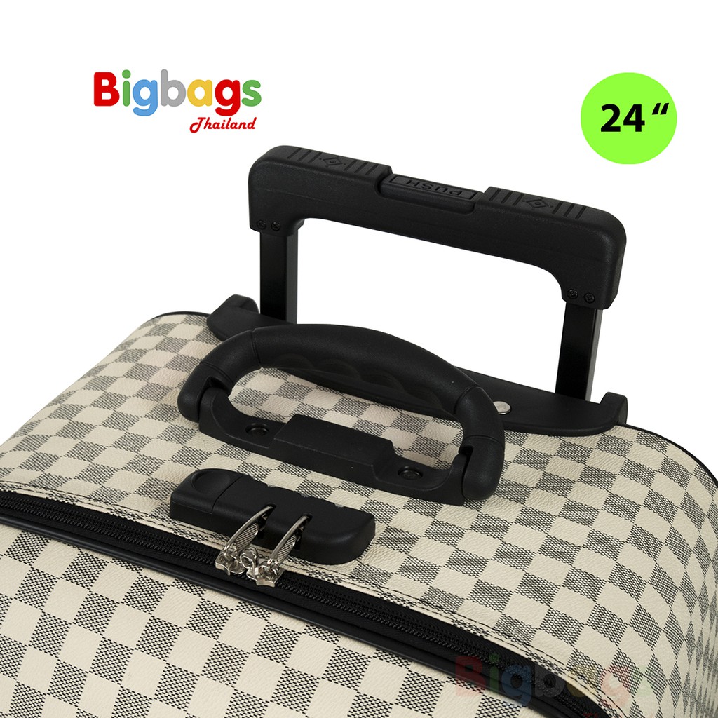 BigbagsThailand กระเป๋าเดินทาง ล้อลาก MZ Polo  ระบบรหัสล๊อค เซ็ท 3 ใบ (24 +18 +14 ) นิ้ว รุ่น Luxury v0hH