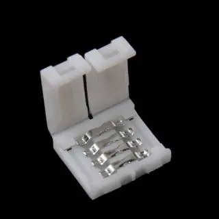 คลิปเชื่อมต่อ 4 pin 10 มม. สําหรับสายไฟ 5050 rgb led